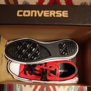 Unisex Red Converse Quilted Chucks